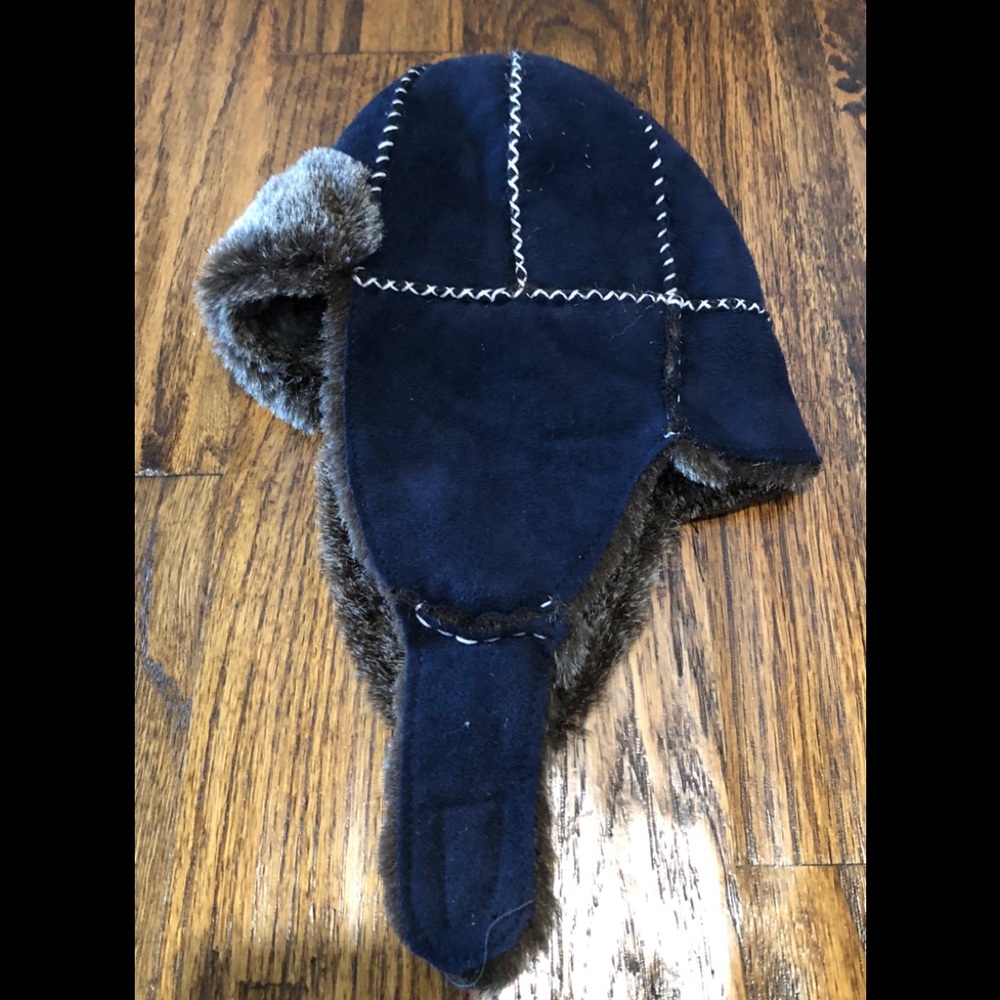Boy’s Faux Suede Trapper Hat Sz.0-6 Months